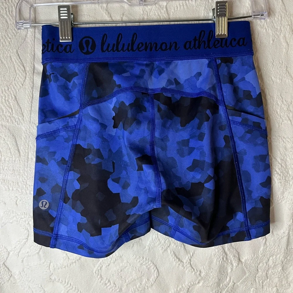 Lululemon Fast and Free Women’s 2 High Waisted Wunder Short 5" - Picture 2 of 3